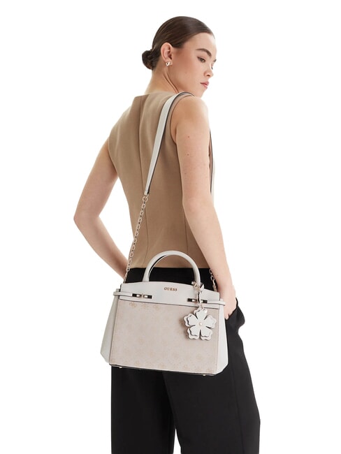 MELINDA Handtasche mit Schulterriemen Off-White-Logo - Damentaschen