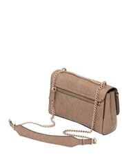 GUESS LEONA Schultertasche / Umh&auml;ngetasche BEIGE - Damentaschen - 3