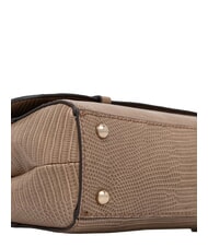 GUESS LEONA Schultertasche / Umh&auml;ngetasche BEIGE - Damentaschen - 4