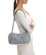 GUESS GIULLY2 Umh&auml;ngetasche Metallic-Denim - Damentaschen - 2