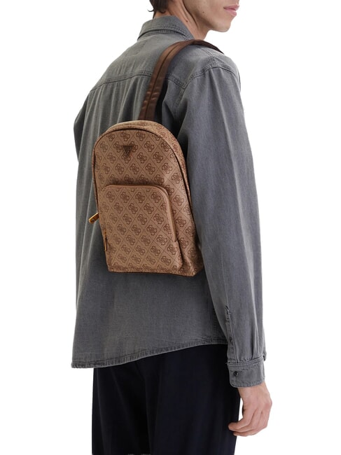 MILANO 4G Rucksack beige / braun - Rucks&auml;cke f&uuml;r Schule &amp; Freizeit