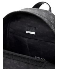 GUESS MILANO2 4G Print Rucksack dunkles Schwarz - Rucks&auml;cke f&uuml;r Schule &amp; Freizeit - 3