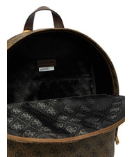 GUESS MILANO2 4G Print Rucksack Kaffee - Rucks&auml;cke f&uuml;r Schule &amp; Freizeit - 3