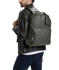 GUESS MILANO2 Rucksack Schwarz/Anthrazit - Rucks&auml;cke f&uuml;r Schule &amp; Freizeit - 4