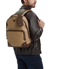 GUESS MILANO2 Rucksack Beige/Cognac - Rucks&auml;cke f&uuml;r Schule &amp; Freizeit - 4