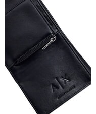 ARMANI EXCHANGE ISABEL Kompakte mittelgro&szlig;e Geldb&ouml;rse Schwarz - Brieftaschen Damen - 3