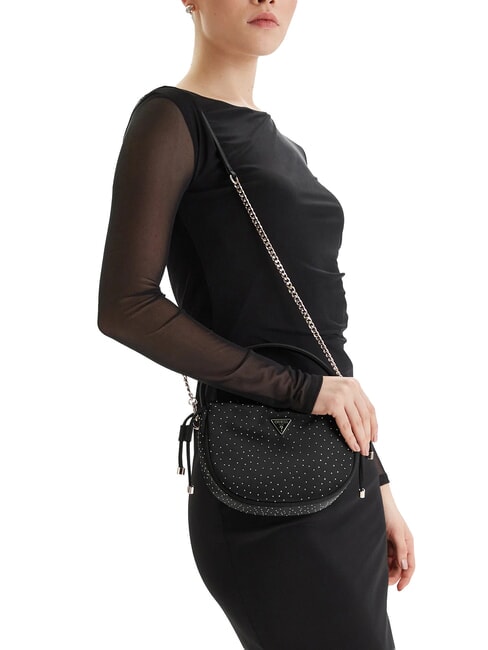 ELSIE Mini-Handtasche mit Schulterriemen SCHWARZ - Damentaschen