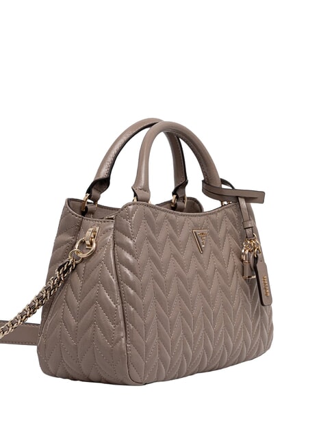 SALLY Handtasche mit Schulterriemen dunkles Taupe - Damentaschen