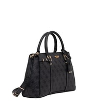GUESS LEONA Handtasche mit Schulterriemen Kohle - Damentaschen - 2