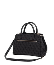 GUESS LEONA Handtasche mit Schulterriemen Kohle - Damentaschen - 3