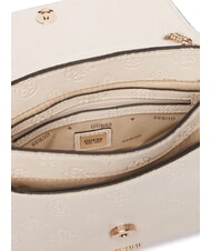 GUESS ANISE Mini-Schultertasche / Umh&auml;ngetasche Stein-Logo - Damentaschen - 4