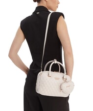 GUESS ATABEY Handtasche mit Schulterriemen NICHT-GERADE WEISS - Damentaschen - 2