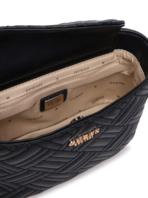 SALLY Mini-Schultertasche mit Schultergurt SCHWARZ - Damentaschen