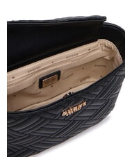 GUESS SALLY Mini-Schultertasche mit Schultergurt SCHWARZ - Damentaschen - 4