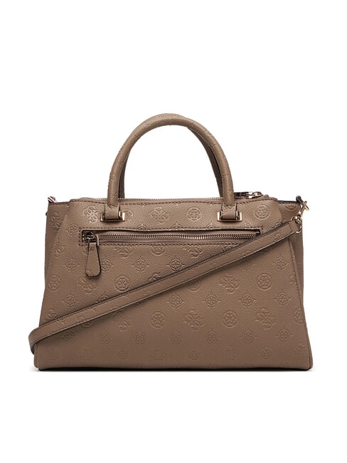 ANISE L Handtasche mit Schulterriemen Logo in dunklem Taupe - Damentaschen