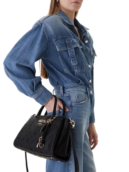 ANISE L Handtasche mit Schulterriemen schwarzes Logo - Damentaschen