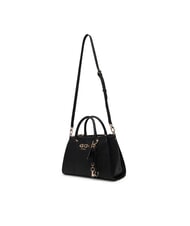 GUESS ANISE L Handtasche mit Schulterriemen schwarzes Logo - Damentaschen - 4