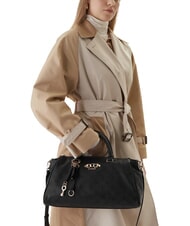 GUESS ANISE Handtasche mit Schulterriemen schwarzes Logo - Damentaschen - 2