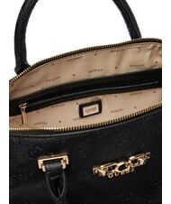 GUESS ANISE Handtasche mit Schulterriemen schwarzes Logo - Damentaschen - 4