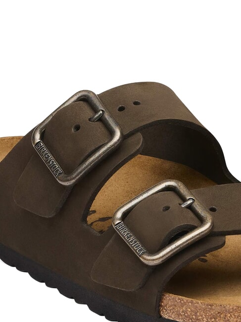 ARIZONA WB Ledersandalen Mokka - Herrenschuhe