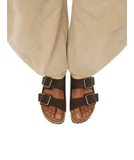 BIRKENSTOCK ARIZONA WB Ledersandalen Mokka - Herrenschuhe - 6