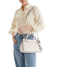 GUESS SERENOVA Handtasche mit abnehmbarem Schulterriemen NICHT-GERADE WEISS - Damentaschen - 2