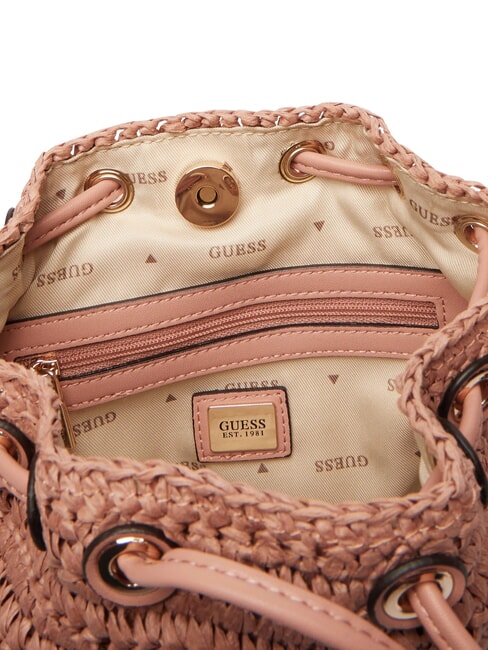 OFELIA Mini-Beuteltasche mit Schultergurt Korallenrosa - Damentaschen