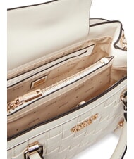 GUESS SANDY Handtasche mit Schulterriemen NICHT-GERADE WEISS - Damentaschen - 4
