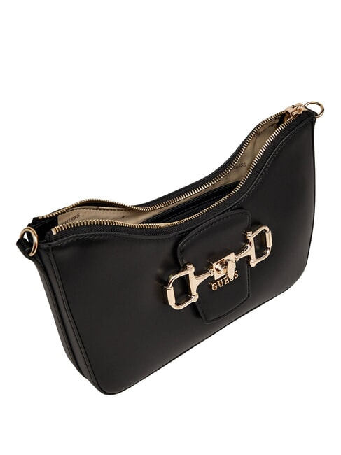 JANIE Schultertasche mit Schultergurt SCHWARZ - Damentaschen