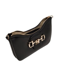 GUESS JANIE Schultertasche mit Schultergurt SCHWARZ - Damentaschen - 5