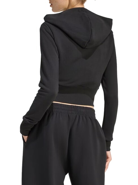 COQ Sweatshirt mit durchgehendem Rei&szlig;verschluss Schwarz - Sweatshirts Damen