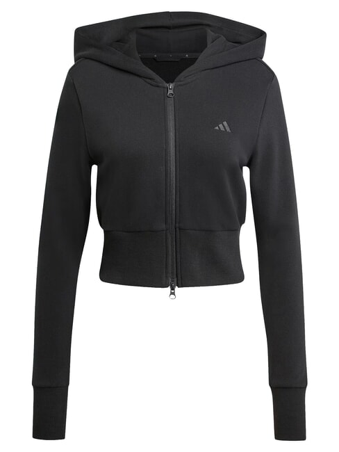 COQ Sweatshirt mit durchgehendem Rei&szlig;verschluss Schwarz - Sweatshirts Damen