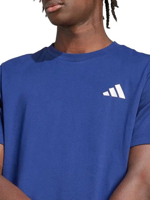 3 STRIPES Kurz&auml;rmeliges T-Shirt mit Rundhalsausschnitt Blau - Herren-T-Shirts