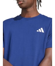ADIDAS 3 STRIPES Kurz&auml;rmeliges T-Shirt mit Rundhalsausschnitt Blau - Herren-T-Shirts - 6
