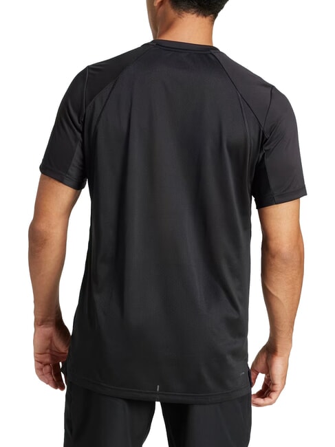 CLUB Tennis-T-Shirt Schwarz - Herren-T-Shirts