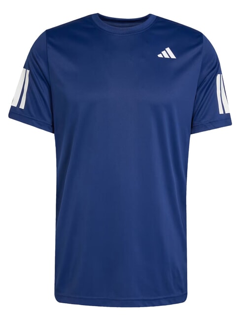 CLUB 3 STRIPES Tennis-T-Shirt Blau - Herren-T-Shirts