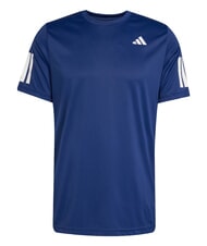 ADIDAS CLUB 3 STRIPES Tennis-T-Shirt Blau - Herren-T-Shirts - 4