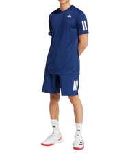 ADIDAS CLUB 3 STRIPES Tennis-T-Shirt Blau - Herren-T-Shirts - 5