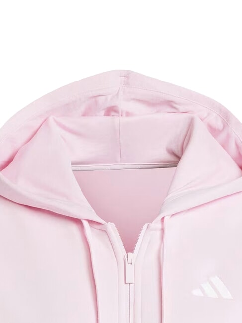 3 STRIPES Kapuzenpulli mit Rei&szlig;verschluss Rosa - Sweatshirts Damen