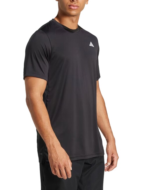 CLUB Tennis-T-Shirt Schwarz - Herren-T-Shirts