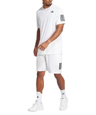 ADIDAS CLUB 3 STRIPES Tennis-T-Shirt Wei&szlig; - Herren-T-Shirts - 5