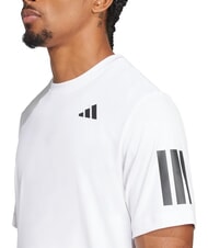ADIDAS CLUB 3 STRIPES Tennis-T-Shirt Wei&szlig; - Herren-T-Shirts - 6