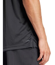 ADIDAS CLUB 3 STRIPES Tennis-T-Shirt Schwarz - Herren-T-Shirts - 6