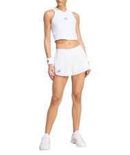 ADIDAS PRO Tennisshorts Wei&szlig; - Sportanz&uuml;ge f&uuml;r Damen - 3
