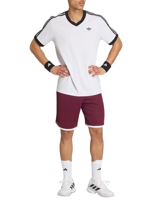 CLASSICS Kultiges Tennis-T-Shirt Wei&szlig; - Herren-T-Shirts