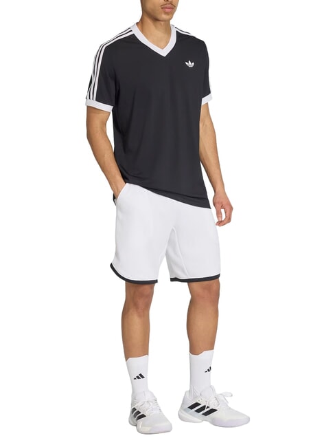 CLASSICS Kultiges Tennis-T-Shirt Schwarz - Herren-T-Shirts