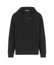 GUESS TEXTURED PATCH LOGO Kapuzenpullover jetbla - Sweatshirts Herren - 3