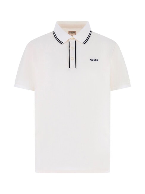 PAUL PIQUE Kurzarm-Poloshirt Salz wei&szlig; - Herren-Polo-Shirts/Herren-Polo-Shirt/Herrenpoloshirt/Herrenpoloshirts