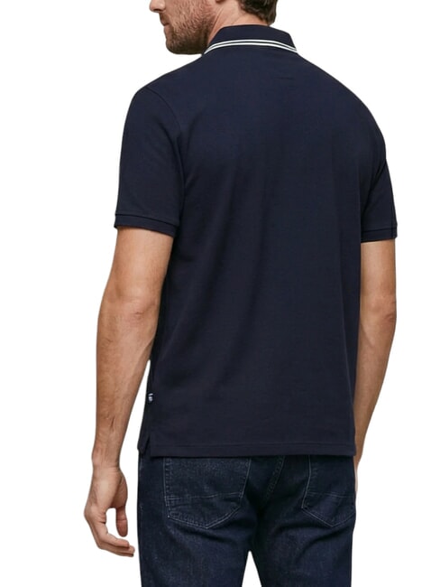 PAUL PIQUE Kurzarm-Poloshirt smartblue - Herren-Polo-Shirts/Herren-Polo-Shirt/Herrenpoloshirt/Herrenpoloshirts