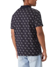 GUESS ALL OVER JACQUARD Pole allover 4g smart blue - Herren-Polo-Shirts/Herren-Polo-Shirt/Herrenpoloshirt/Herrenpoloshirts - 2